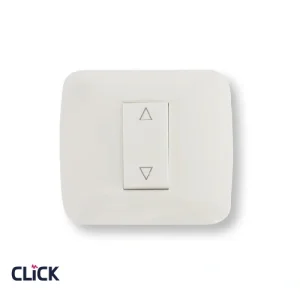 לחצן תריס (6 מגעים) CLICK לבן