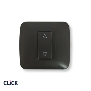 לחצן תריס 6 מגעים CLICK שחור