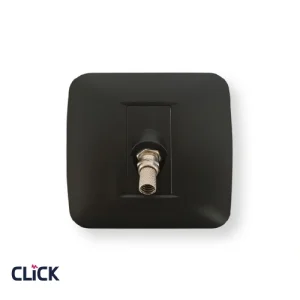 שקע TV-SAT CLICK שחור