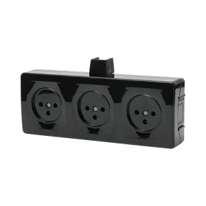 קופסת שקעים SUPER N שחורה