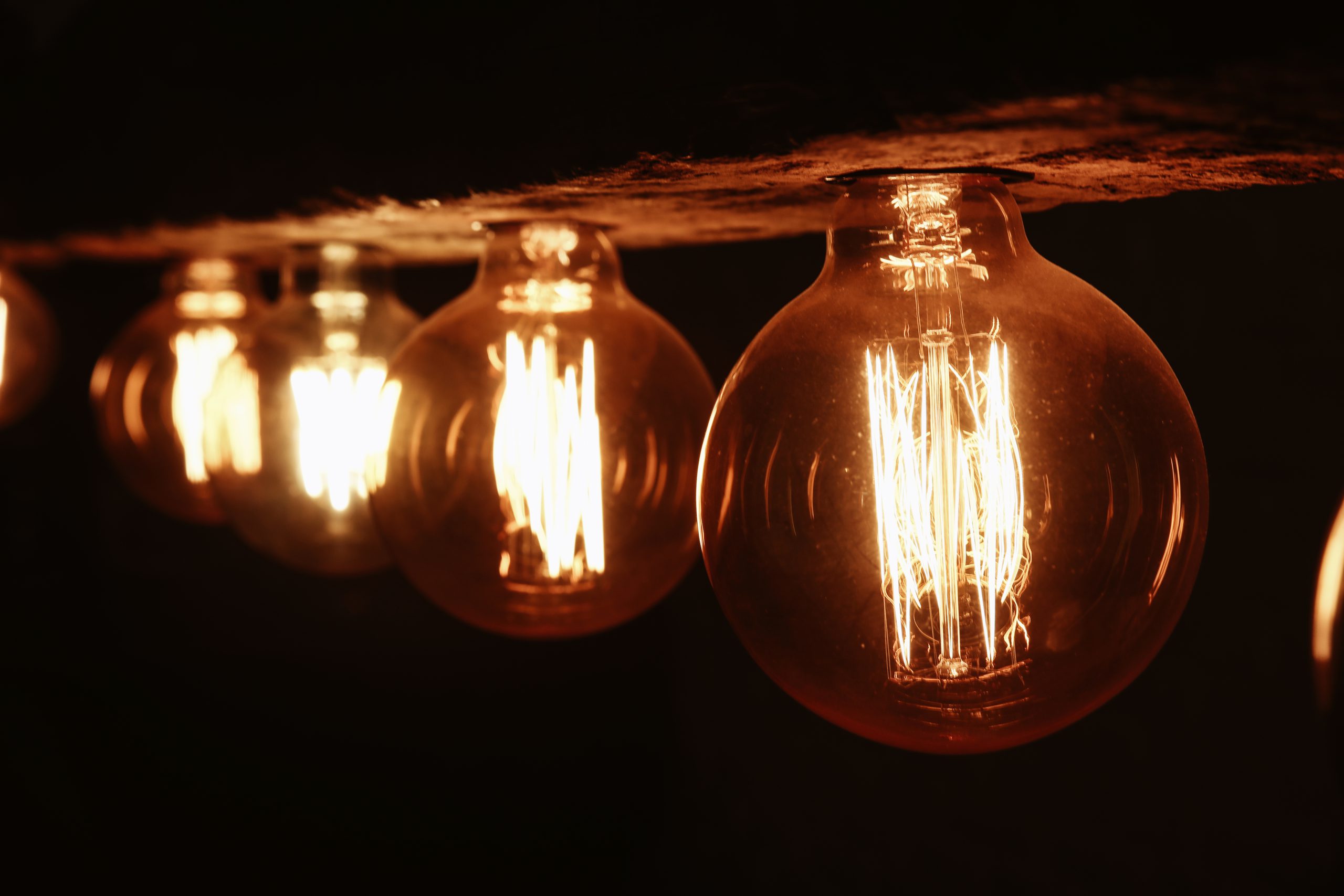 נורות ליבון/פחם/נלג