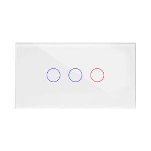 מתג LIGHT חכם לבן 4 מקום