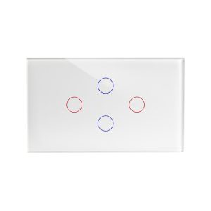 מתג LIGHT חכם לבן 3 מקום