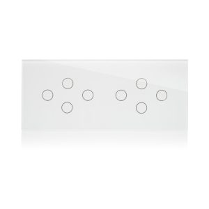 מתג LIGHT חכם לבן 6 מקום