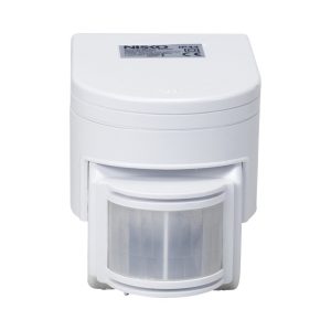 גלאי תנועה לבן מתכוונן 4 כיוונים