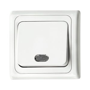 לחצן מדרגות מואר SAPIR לבן